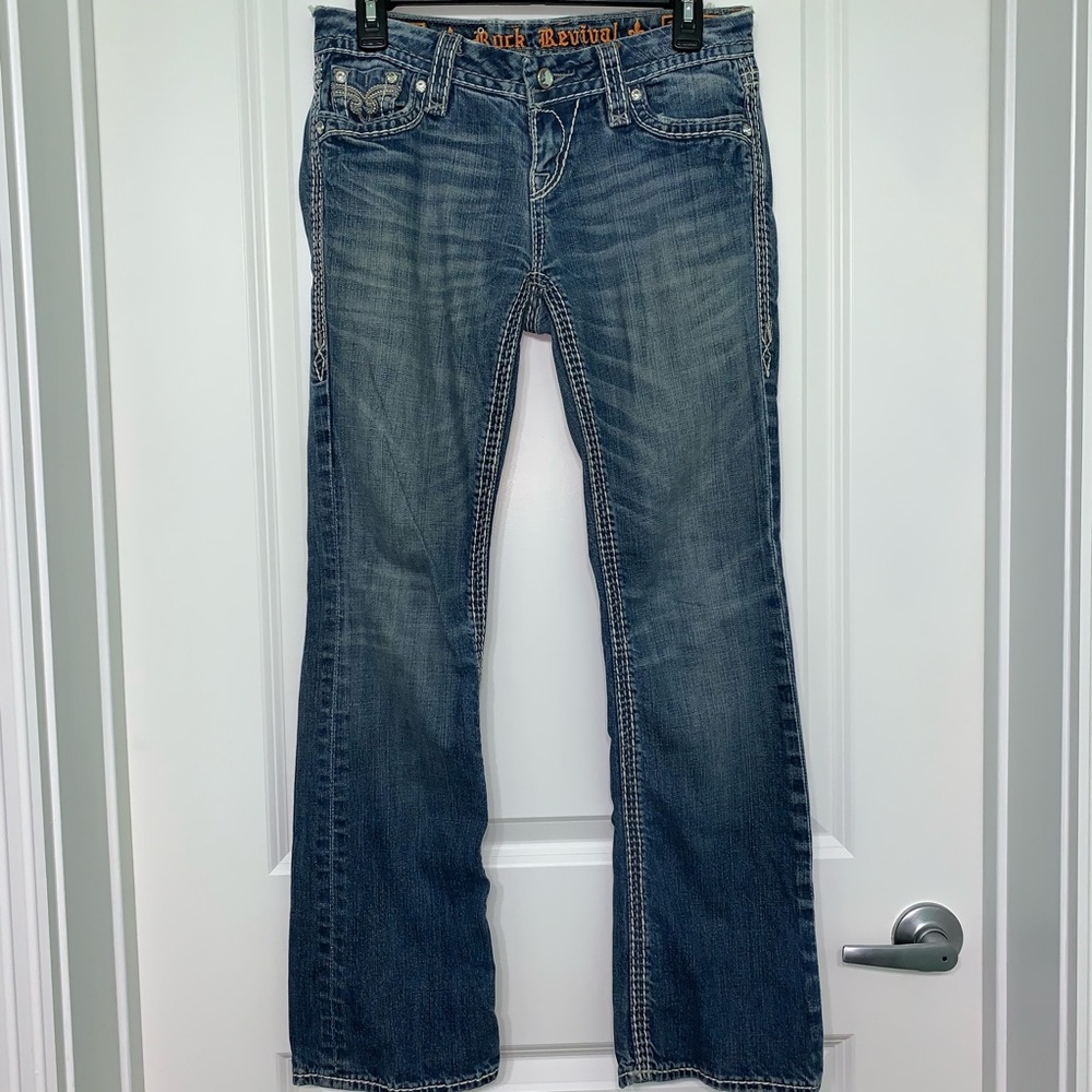 Ladies Rock Revival Bootcut Jeans